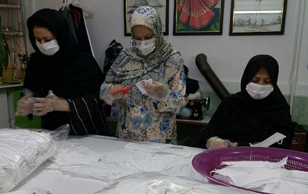 تولید 50 هزار ماسک در آموزشگاه های فنی و حرفه ای آزاد شهرستان نیشابور