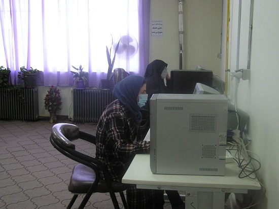 برگزاری آزمون آنلاین در مرکز جغتای