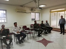 برگزاری دوره آموزشی تاسیسات ویژه سربازان انتظامی حوزه طرقبه شاندیز