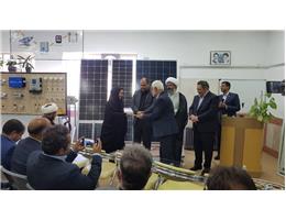افتتاح نیروگاه خورشیدی مرکز آموزش فنی و حرفه ای کاشمر با حضور مدیر کل آموزش فنی و حرفه ای خراسان رضوی 1401
