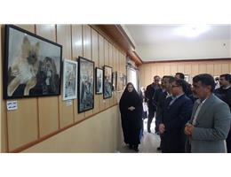 افتتاح نمایشگاه هنرهای تجسمی آموزشگاه آزاد فنی و حرفه ای بابازاده 1401