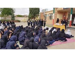 اختتامیه طرح ایران مهارت در مدارس شهرستان کاشمر