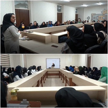  برگزاری ورکشاپ آموزشی باعنوان ثروت آفرینی از مهارت ، در مرکز خواهران نجمه مشهد