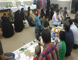 برگزاری مراسم افطاری توسط کارکنان مرکز آموزش فنی و حرفه ای رشتخوار