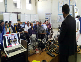 برگزاری اولین دوره آموزشی عیب یابی برق و الکترونیک و عملکرد سیستم انژکتور موتور سیکلت هندا در بجستان