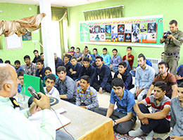 برگزاری کلاس آموزشی پیشگیری از اعتیاد در مرکز آموزش فنی و حرفه ای گناباد