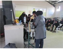 برگزاری اولین دوره آموزشی تراش سنگهای قیمتی ویژه مددجویان کمیته امداد امام خمینی (ره) در باخرز