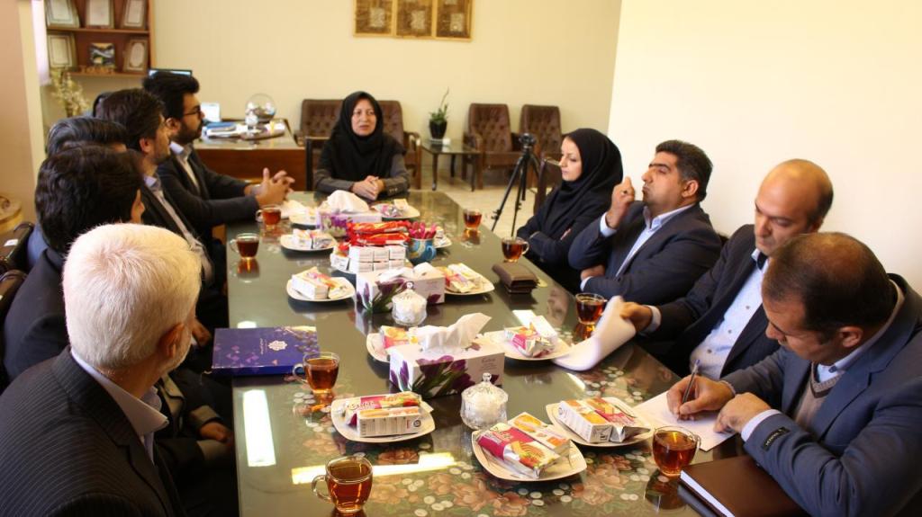 بازدید جناب دکتر جلیلی رییس دانشگاه فردوس مشهد به همراه معاونین و مشاورین 