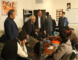 مدیرکل آموزش فنی و حرفه ای خراسان رضوی از کارگاه های مرکز توان یابان مشهد دیدن کرد