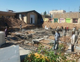 آغاز پروژه احداث ساختمان آموزشی واحد خواهران در محل مرکز تربت جام