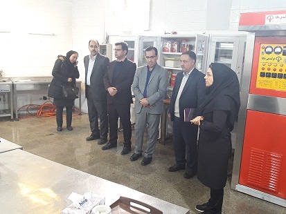 بازدید رئیس محترم اداره کار ، تعاون و رفاه اجتماعی مشهد از کارگاههای آموزشی مرکز