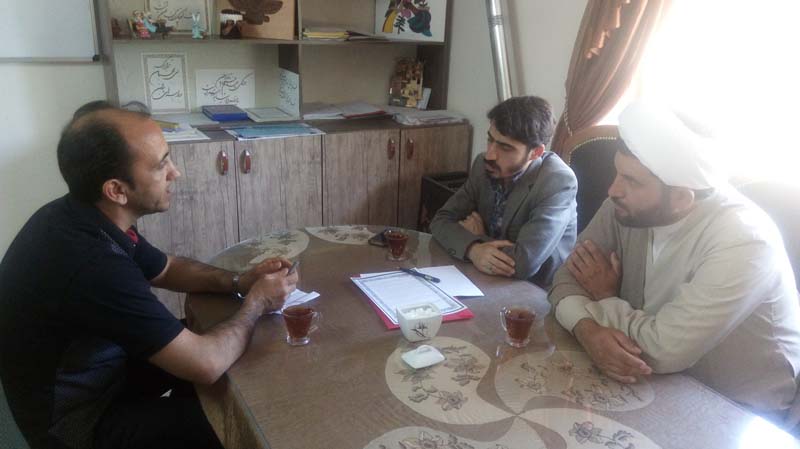 جلسه ای با حضور مسئولین اتحادیه های انجمنهای اسلامی شهرستانهای سبزوار و جغتای 
