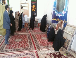 بازدید ریاست مرکز از روند برگزاری دوره آموزشی گلیم باف در روستای رضاآباد تربت جام