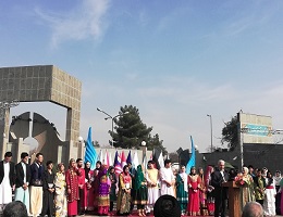 افتتاحیه نمایشگاه فرهنگ ملل در دانشگاه فردوسی مشهد