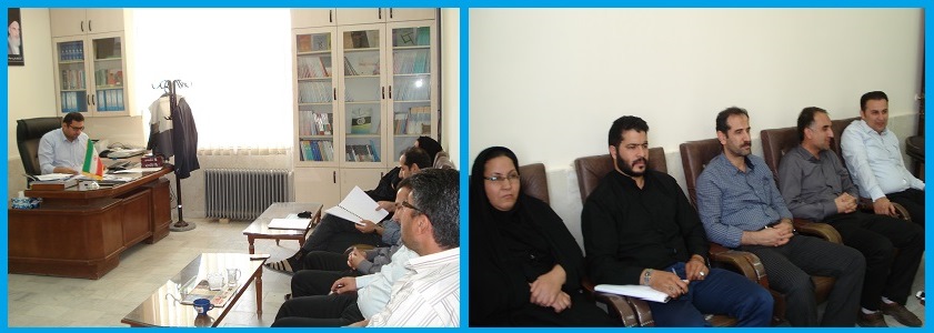 برگزاری جلسه کمیته صیانت از حریم امنیت عمومی و حقوق شهروندی مرکز آموزش فنی وحرفه ای شهید عباسیان تایباد