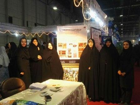حضور مرکز آموزش فنی و حرفه ای خواهران نجمه مشهد در نمایشگاه بین المللی مشهد 
